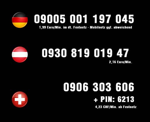 Nummern für Telefonsex mit einer Milf